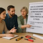 Scelte a confronto tra comfort domestico e preparazione al viaggio: guida pratica in 10 passi