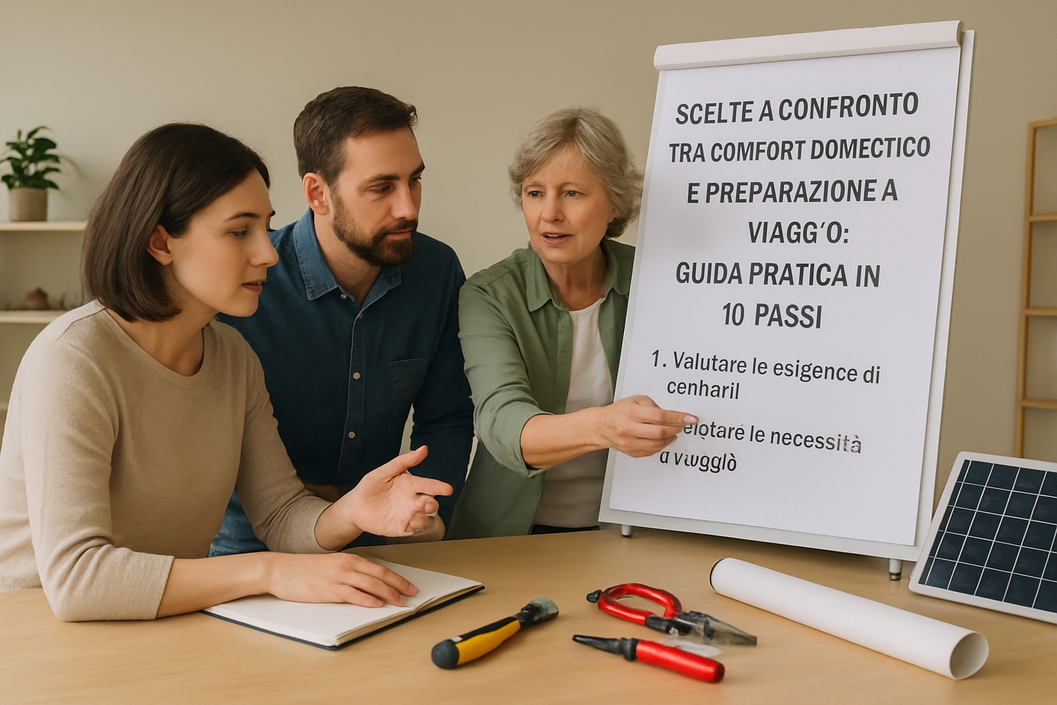Scelte a confronto tra comfort domestico e preparazione al viaggio: guida pratica in 10 passi